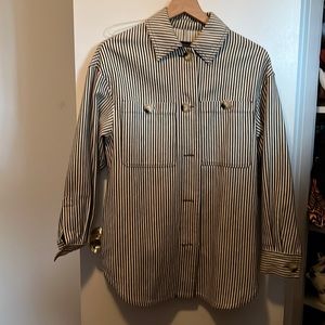 Verticale Stripe Zara Button Down
